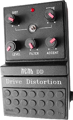 Гитарная педалька ЛЕЛЬ DD - Drive Distortion