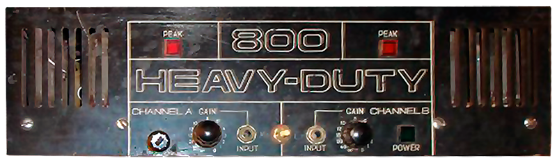 Советский ламповый усилитель Heavy-Duty 800